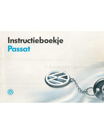 1995 VOLKSWAGEN PASSAT INSTRUCTIEBOEKJE NEDERLANDS, Auto diversen, Handleidingen en Instructieboekjes