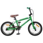 vidaXL BMX Fiets 18 Inch voor 7-10 jaar oud Groen, Fietsen en Brommers, Fietsen | Racefietsen, Verzenden, Nieuw