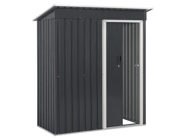 Veiling - Metalen tuinhuis S - Antraciet - Incl. onderstel, Tuin en Terras, Tuinhuizen