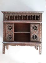 Kabinet - Hout - Miniature Bretons Volkskunst, Antiek en Kunst