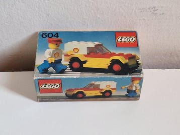 Lego Set - 604 - Legoland - Lego vintage set Legoland Town, Kinderen en Baby's, Nieuw