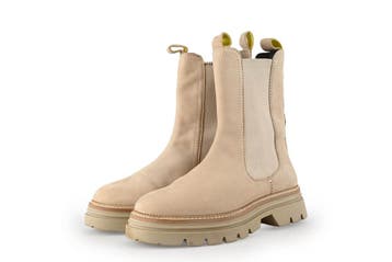 Salamander Chelsea boots in maat 39 Beige, Kleding | Dames, Schoenen, Verzenden, Beige, Overige typen, Zo goed als nieuw