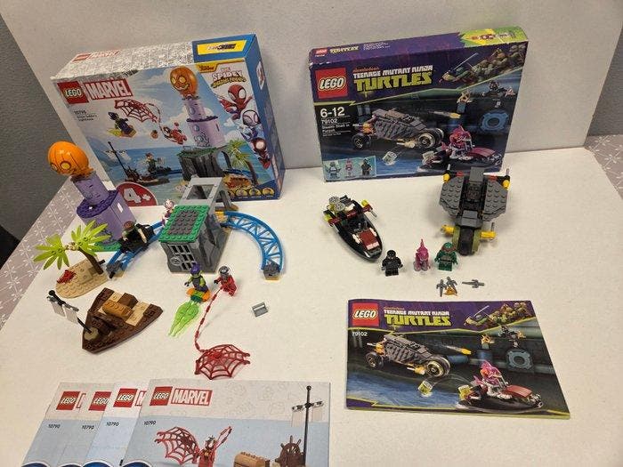 Lego Set - Marvel, Teenage Mutant Ninja Turtles - LEGO, Kinderen en Baby's, Speelgoed | Duplo en Lego