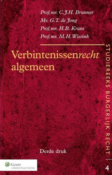 Verbintenissenrecht algemeen / Studiereeks burgerlijk recht, Verzenden
