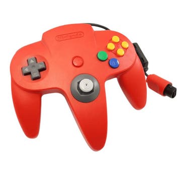 Originele Nintendo 64 Controller Red, Verzenden