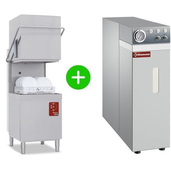 Doorschuifvaatwasser + Osmose Unit | Ontsmetting | Mand, Zakelijke goederen, Horeca | Keukenapparatuur, Nieuw in verpakking, Verzenden