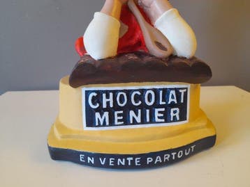 Chocolat Menier Merchandise figuur - Gips - 1990-2000, Antiek en Kunst