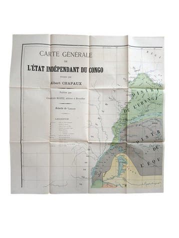 Congo - Afrika; Charles Rozez, Éditeur, à Bruxelles - Carte, Nieuw
