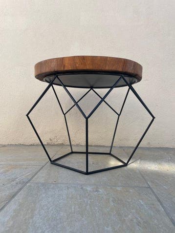 Table basse - Bois, Métal