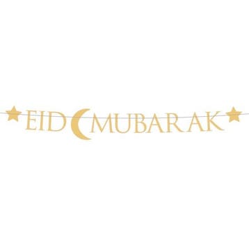 Letterslinger Eid Ramadan 1,8m, Verzenden, Nieuw