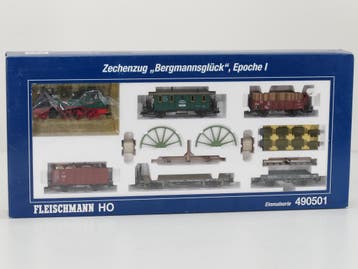 Schaal H0 Fleischmann NEW OLD STOCK COMPLETE SET 490501 Z..., Hobby en Vrije tijd, Gelijkstroom, Fleischmann, Overige typen, Nieuw