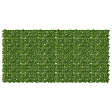 vidaXL Balkonscherm met bladeren Groen en Geel 300 x 150 cm, Verzenden