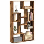 vidaXL Boekenkast 72x20x120,5 cm bewerkt hout oud, Verzenden, Nieuw