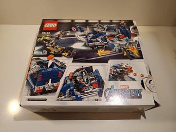Lego Set - 76143 - Marvel - Avengers Truck Take-down, Nieuw