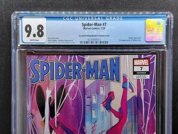 Spider-Man - Spider-Man #7 (second printing) - 1 Graded, Nieuw