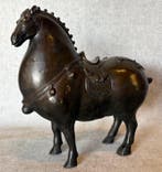 Exclusief Tang-Dynasty stijl paard 25 cm / 2.3 kg - Bronze -