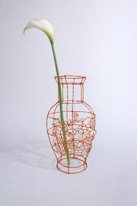 Iris Lucia Design - Vaas - Biodegradable print fillament -, Antiek en Kunst, Kunst | Designobjecten