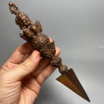 Tibetaanse stijl boeddhistische Phurba-ritueel instrument -