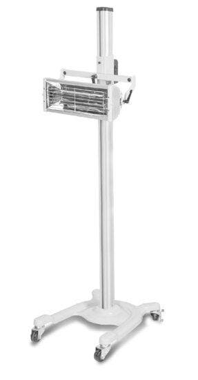 Mobiele infrarood lakdroger 1000w 1 straler, Verzenden, Nieuw