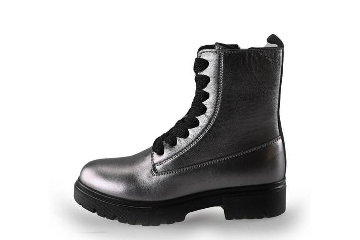 Muyters Veterboots Meisjes in maat 31 Zilver, Kinderen en Baby's, Kinderkleding | Schoenen en Sokken, Jongen of Meisje, Schoenen