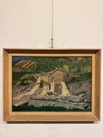 Italiaanse school (XX) - Baita con Mulino