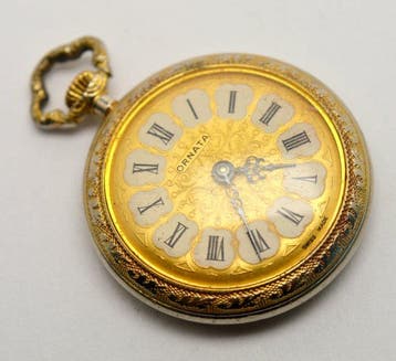 Ornata - Swiss Made mechanical pocket watch - 1970-1979, Nieuw