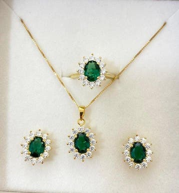 Sans prix de réserve - Ensemble de bijoux 3 pièces Argent, Bijoux, Sacs & Beauté, Bijoux anciens