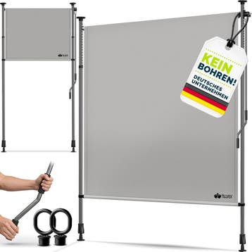 Klemluifel - Balkon luifel - Verticale luifel - 150x310 cm -, Verzenden, Nieuw