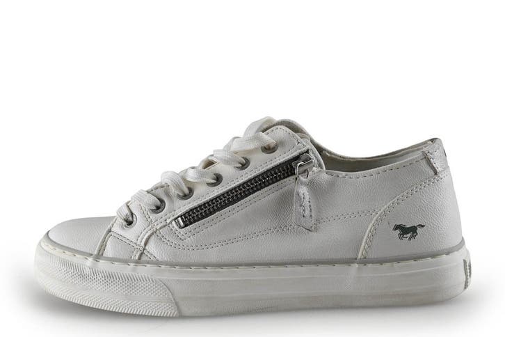 Mustang Sneakers in maat 38 Wit, Kleding | Dames, Schoenen, Wit, Zo goed als nieuw, Sneakers, Verzenden
