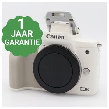 10% korting | Canon EOS M50 mark II body wit | Tweedehands, Verzenden