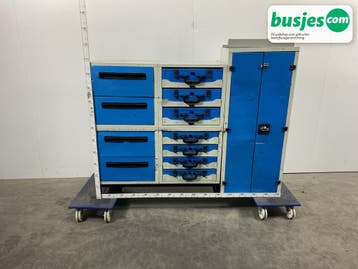Steebox bus inrichting 1530x355x1280mm (3291), Verzenden, Gebruikt