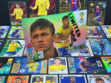 Panini - Neymar JR - 30x Stickers & Cards - Barcelona - PSG, Nieuw
