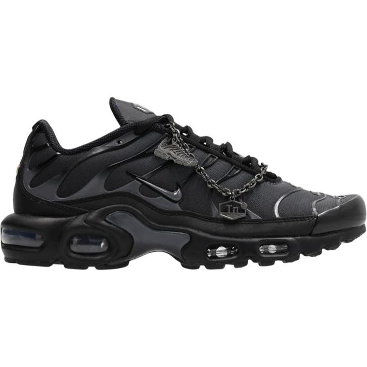 Nike Air Max Plus TN Black/Metallic Silver (Womens), Vêtements | Hommes, Chaussures, Envoi