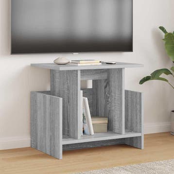 vidaXL TV Stand 2 st Grijs Sonoma Bewerkt hout, Verzenden, Nieuw