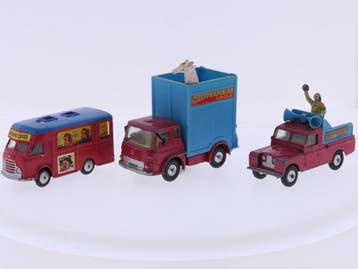 Schaal 1:50 Corgi Major Toys 426, 487 en 503 set van 3 Ci..., Ophalen of Verzenden, Gebruikt, Corgi