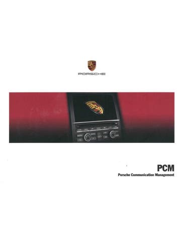2013 PORSCHE PCM INSTRUCTIEBOEKJE NEDERLANDS, Auto diversen, Handleidingen en Instructieboekjes