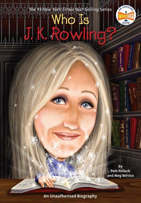 Who is J.K. Rowling? 9780448458724 Pam Pollack, Livres, Langue | Anglais, Envoi