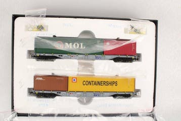 B-Models H0 - 45.112/45.115/45.126 - Wagon de marchandises, Hobby en Vrije tijd, Nieuw