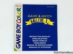 Gameboy Color - Game & Watch - Gallery 3 - NEU6 - Manual, Games en Spelcomputers, Games | Nintendo Game Boy, Verzenden, Gebruikt