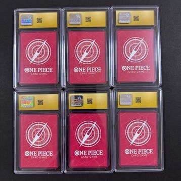 Bandai - 6 Card - One Piece - Monkey D. Luffy Limited, Nieuw