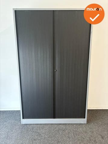 Roldeurkast - Ahrend - B Keuze - 195x120x45cm - Zilvergrijs, Werkplek, Ophalen of Verzenden, Gebruikt, Kast