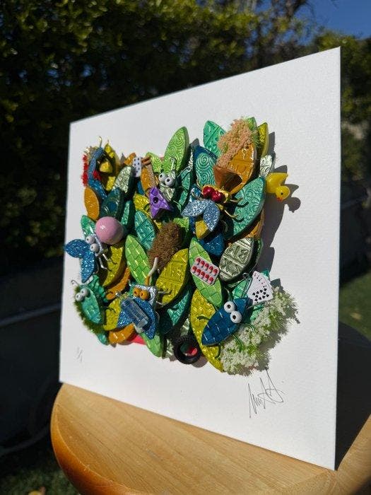 Michael Fantozzi - Little Forest #9, Antiquités & Art, Art | Peinture | Moderne