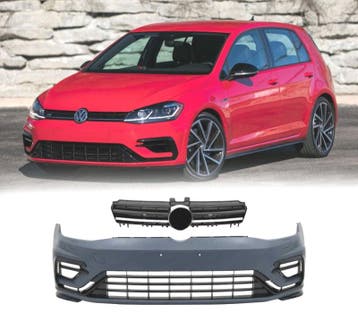 PARE CHOCS FRONTAL VOLKSWAGEN VW GOLF 7.5 17-19 LOOK R20 SRA, Verzenden, Nieuw