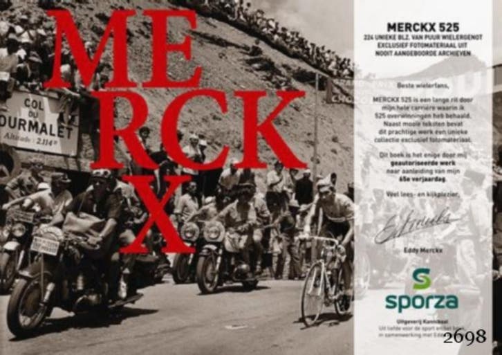 EDDY MERCKX 525 9789081389471 frederik baeckelandt, Boeken, Hobby en Vrije tijd, Gelezen, Verzenden