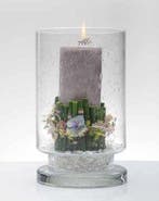 Hurricane vaas groot 25x15 cm, Nieuw