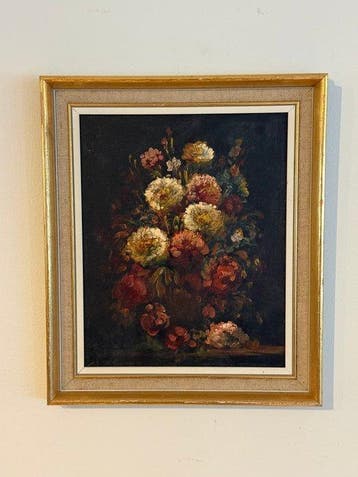 Europese school (XVIII-XIX) - Still Life with Flowers
