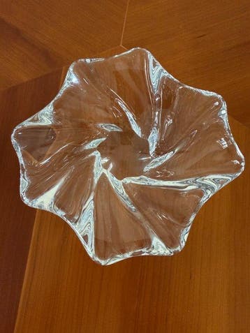 Baccarat - Plat - Cristal, Antiek en Kunst
