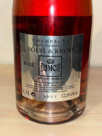 Boerl & kroff, Boerl & Kroff - Champagne Brut - 1 Magnum, Nieuw