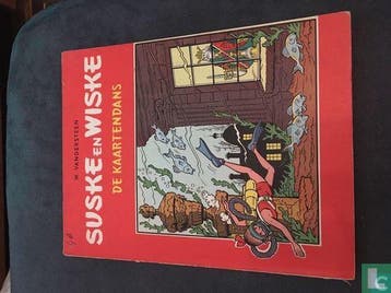 Suske en Wiske - De kaartendans - 1962, Boeken, Eén stripboek, Verzenden, Zo goed als nieuw, Vandersteen, Willy.