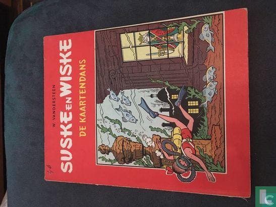 Suske en Wiske - De kaartendans - 1962, Livres, BD, Envoi